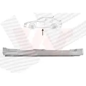 VAN WEZEL 0160103 Schweller Reparaturblech Einstiegblech Links für ALFA ROMEO 159 Sportwagon (939) 159 (939)