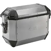 Givi Alaska Trekker Monokey Seitenkoffer KOFFER 36L MONOK.ALU/PAAR Aluminium silber