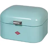 Wesco Brotkasten "Single Grandy", (1 tlg.), Metallscharniere/Gummistopper Deckel+Boden / Lüftungslöcher / Griff