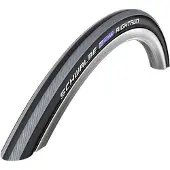 Schwalbe Rightrun HS387 Rollstuhlreifen 24x1.00 Zoll (25-540), schwarz/grau, ....
