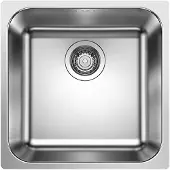 BLANCO Spüle SUPRA 400-IF R12 440 x 440 mm edelstahl bürstfinish 526350