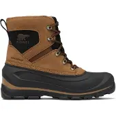 Sorel - Warme, wasserfeste, steigende Schuhe - Buxton Lace Boot Wp M Delta Black für Herren aus Leder - Größe 44 - Braun