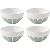 Villeroy & Boch Müsli Schüssel Fleur Vert Ø14cm (4er-Set)
