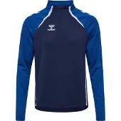 Hummel Lead 2.0 Half Zip Unisex, blau, S, Unisex,Damen,Herren