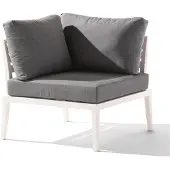 Sieger Cannes Eckteil weiß/grau