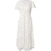 ONLY Maxikleid in Cremeweiß mit romantischen Landhausstil-S