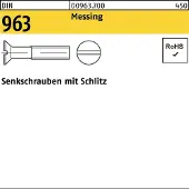 F. REYHER Nchfg. GmbH & Co. KG Senkschraube DIN 963 Schlitz M 16 x 40 Messing