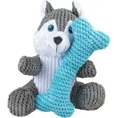 Laroy Duvo+ Hundespielzeug Plüsch Affe mit Banane gelb/braun