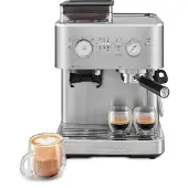 KitchenAid Espressomaschine Integrierte Kaffeemühle Edelstahl 5KES6551ESX