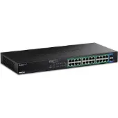 Trendnet TPE-TG262ES - Version v1.0R - Switch - EdgeSmart - Smart - 24 x Gigabit Ethernet + 2 x Gigabit SFP
