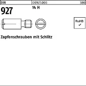 F. REYHER Nchfg. GmbH & Co. KG Zapfenschraube DIN 927 m.Schlitz M 4 x 8 14 H