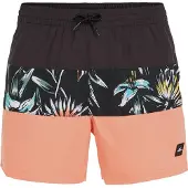 O'Neill OŽNEILL MIX & MATCH CALI BLOCK 15'' SWIM SHORTS Black Tropicana S