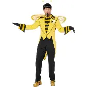 Wilbers Bienen Frack Kostüm für Männer - Karneval Fasching