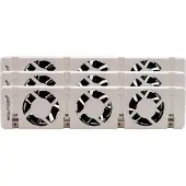 RealPower HL-3, Elektrischer Raumheizlüfter, Drinnen, Flur, Weiß, 100 - 240 V, 50/60 Hz