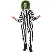 Suitmeister Beetlejuice Kostüm Anzug - für Karneval Halloween