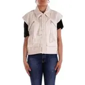 Pinko Weste Gerard Gilet 105237 A2M8 Écru Regular Fit