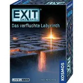 Kosmos EXIT Das Spiel: Das verfluchte Labyrinth, Brettspiel, Reisen/Abenteuer, 10 Jahr(e)