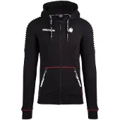 Gorilla wear Sweatshirt, mit gerippten Schultern und Kapuze