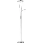 Selltec LED Deckenfluter HELIA rund LED Fluter-Spot drehbar, dimmbar, Leselampe Wohnzimmer, Büro, Arbeitszimmer