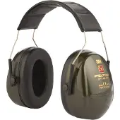 3M PELTOR Optime II Kapselgehörschützer, 31 dB, grün, Kopfbügel, H520A-407-GQ