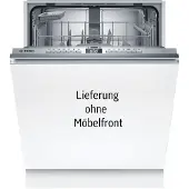 Bosch Serie 4 SBV4HTX00E, Voll integriert, Standardgröße (60 cm), Tasten, 1,75 m, 1,65 m, 1,9 m
