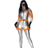 Forplay Sexy Silver Spacesuit Kostüm