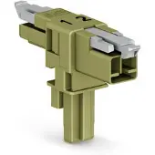 Wago 890-1602 T-Verteiler,2-polig,Kod. B,hellgrün 8901602 - 25 Stück