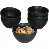 MamboCat 6er Set Müslischalen Leopard Lampart Nero schwarz