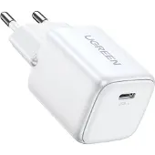 UGREEN Nexode Mini-Schnellladegerät, GaN USB-C, 20 W, PD - Weiß