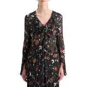 Scotch & Soda Ruffled Top Free Mind Größe: 42 | Blusen Outlet | Damen