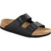 Birkenstock Sandale Arizona, Superlauf, Birko-Flor, schwarz, schmal 1 St Schuhe