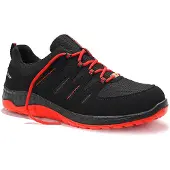 ELTEN Sicherheitshalbschuh MADDOX W black-red Low ESD S3, Gr. 46