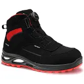 ELTEN Damen-Sicherheitsstiefel HANNAH XXTL BOA black-red Mid ESD S3, Gr. 40