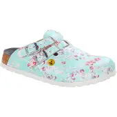 Birkenstock Damen Pantoletten in Grün, Größe 40