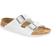 Birkenstock Sandale Arizona Superlauf, Birko-Flor, weiß, Weite schmal 1 St Schuhe