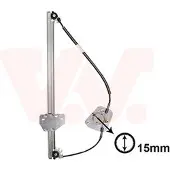 VAN WEZEL 2815261 Elektrischer Fensterheber Vorne Links für IVECO DAILY IV Kasten/Kombi Daily IV Pritsche / Fahrgestell DAILY V Kasten/Kombi