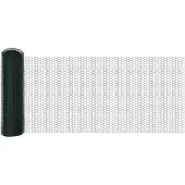 vidaXL Sechseckzaun mit Pfosten 100 x 0,5 m PVC-beschichteter Stahl
