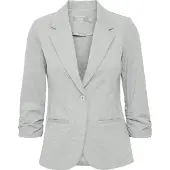 Fransa Sakko 20604689 Grau Regular Fit