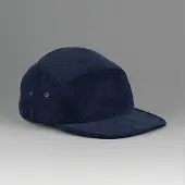 Beechfield 5-Panel-Cap aus Samt