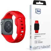 3MK Silicone Watch Strap czerwony/red dla Apple Watch 38/40/41mm