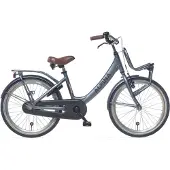 Alpina Fahrrad Clubb M20 20 Zoll Satinblau für Mädchen mit Frontgepäckträger