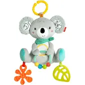 Fehn Greifspielzeug "DoBabyDoo, Activity-Koala", bunt, Greifspielzeug, KinderB:18cm L:20cm, Softvelour, Stoff, Greifspielzeug, B:18cm L:20cm