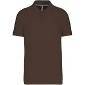 Kariban Kurzarm-Polohemd für Herren. Aus Baumwollpiqué