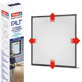 TESA 55214-01 - Bausatz zur Montage von Fensterschirmen - Anthrazit - Aluminium - Schwarz - 800 x 1400 mm