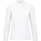 B&C ID.001 Ladies long-sleeved polo shirt