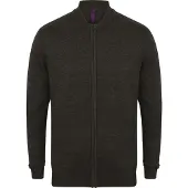 Henbury Strickjacke mit Reissverschluss