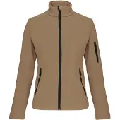 Kariban Damen Softshell Jacke mit 3-lagigem Verbund-Fleece, atmungsaktiv und wasserdicht