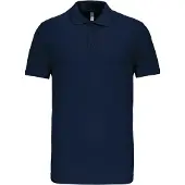 Kariban Herren Polo-Shirt Polohemd Poloshirt Polo Arbeit Freizeit Shirt, Größe:XL, Farbe:Navy Blau