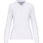 WK. Designed To Work Langarm-Polohemd für Damen