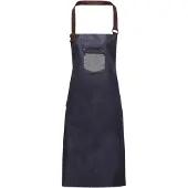 Premier Workwear Denim Latzschürze 'Division' PR136 indigo denim (ca. pantone 2767) 72 x 86 cm